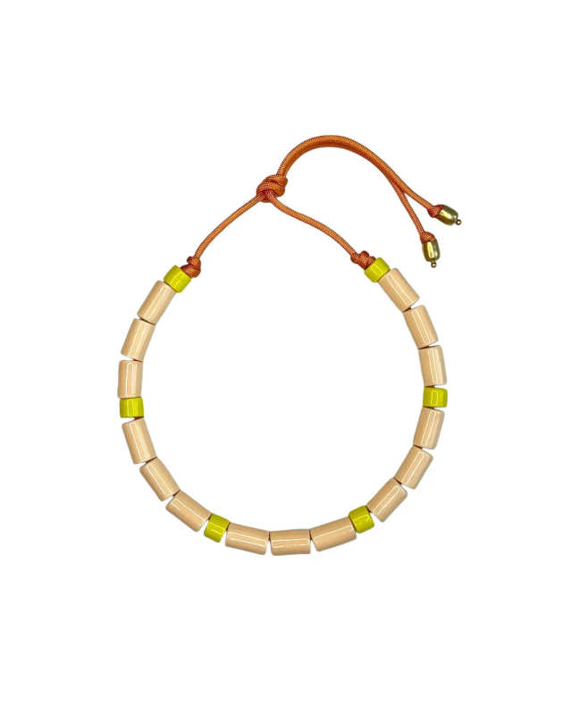 Crepe and Safety Candy Necklac