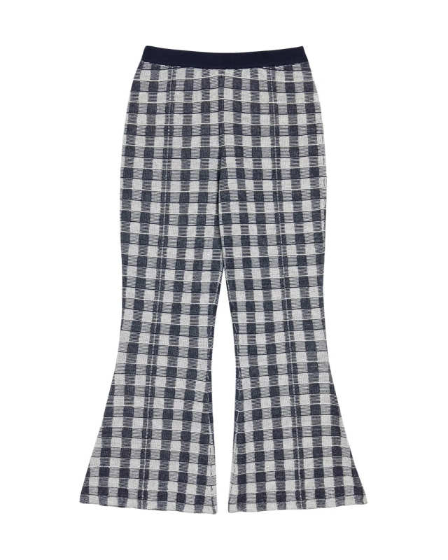 Gingham Flare Pant
