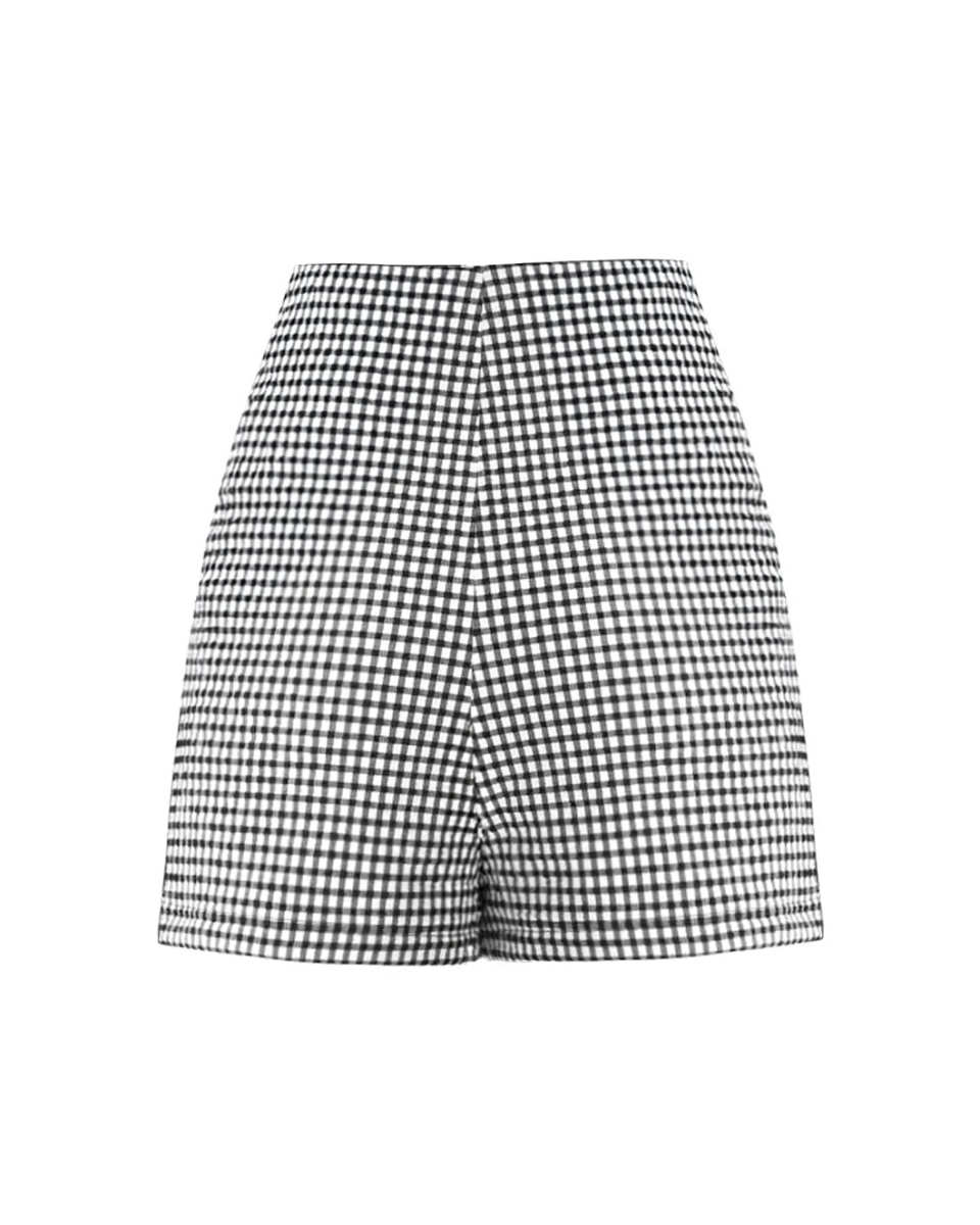 Mini Gingham Shorts