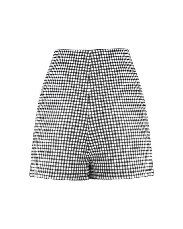 Mini Gingham Shorts