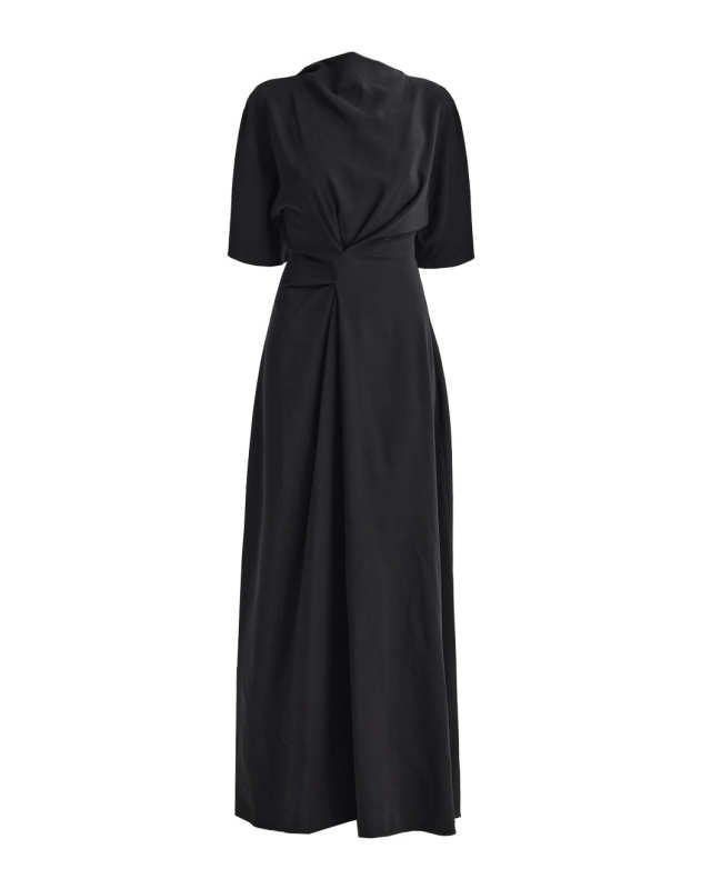 Draped Twisted Dress