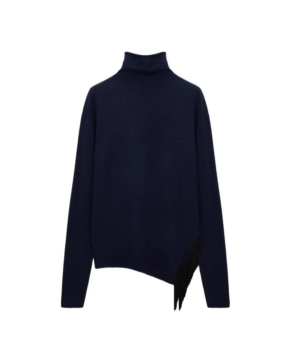 Fringe Statement Pullover