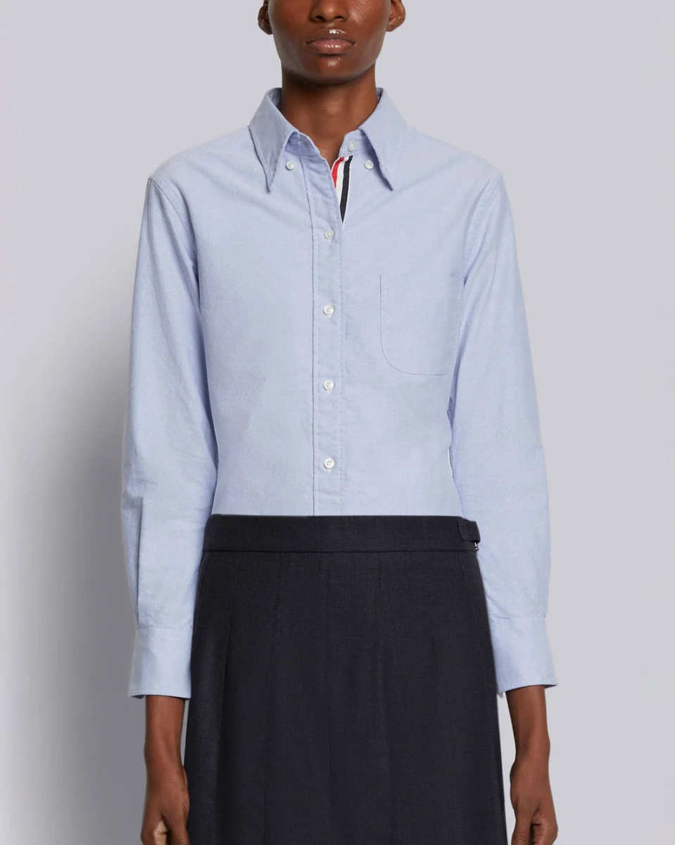 Button-Down Cotton Oxford Shirt