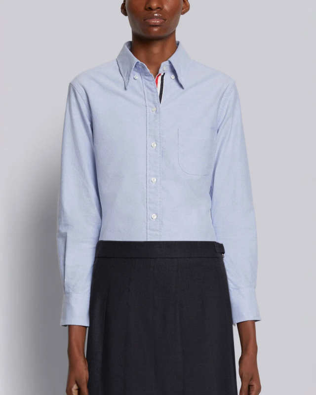 Button-Down Cotton Oxford Shirt