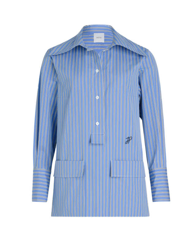 Mini Poplin Shirt Dress