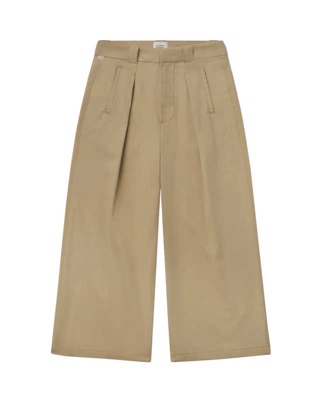 Cara Cropped Pleated Trouser
