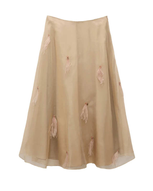 Sheer Volumes Skirt