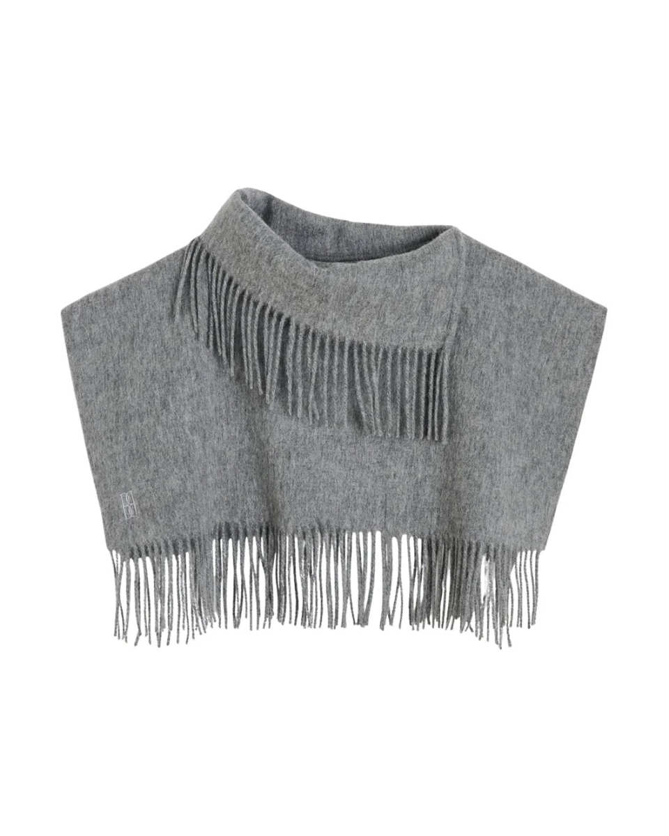 Turtla Wool Fringe Bib