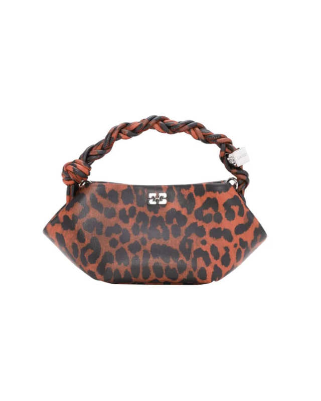 Red Leopard Mini Ganni Bou Bag