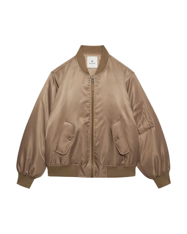 Leon Bomber Sepia