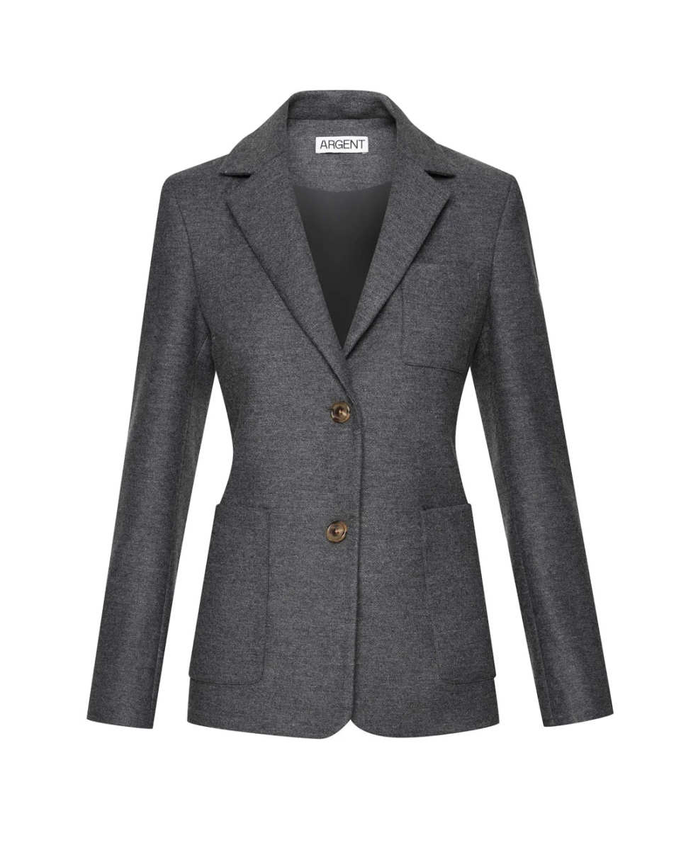 Weekend Blazer Grey Melange
