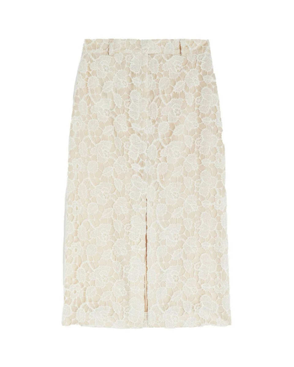 Pencil Skirt in Embroidery