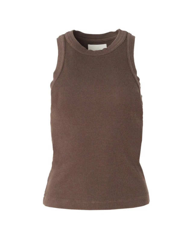 Isabel Rib Tank Fig