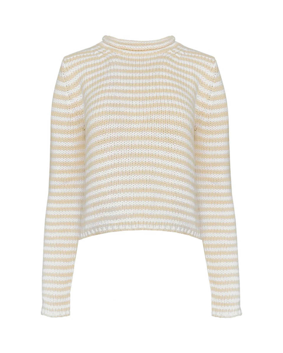 Mini Marina Sweater Fine Stripe