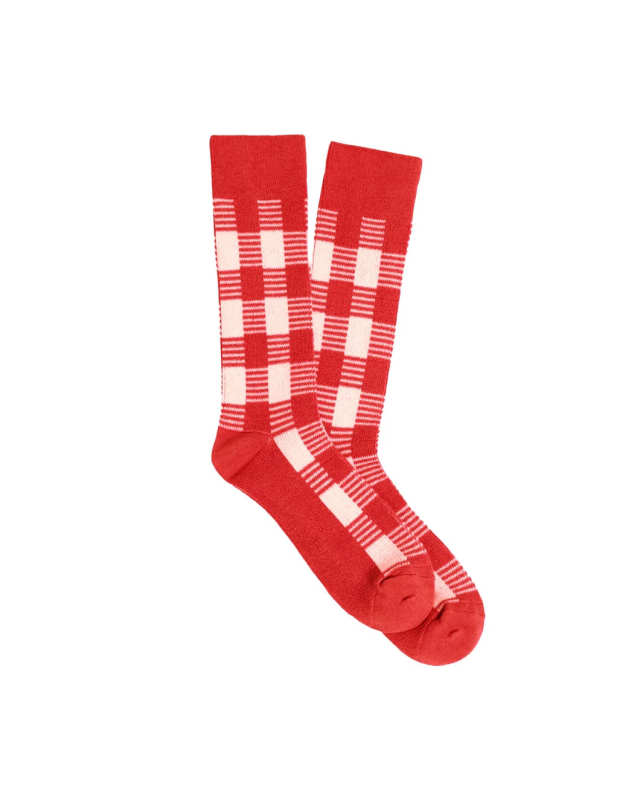 Gingham Socks
