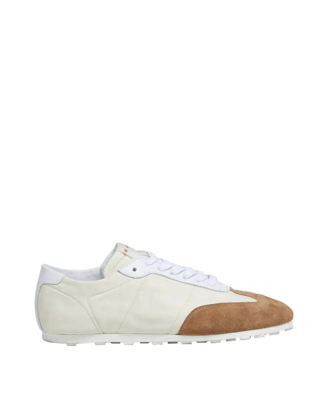 Off-White Nylon Softy Soccer Sneaker