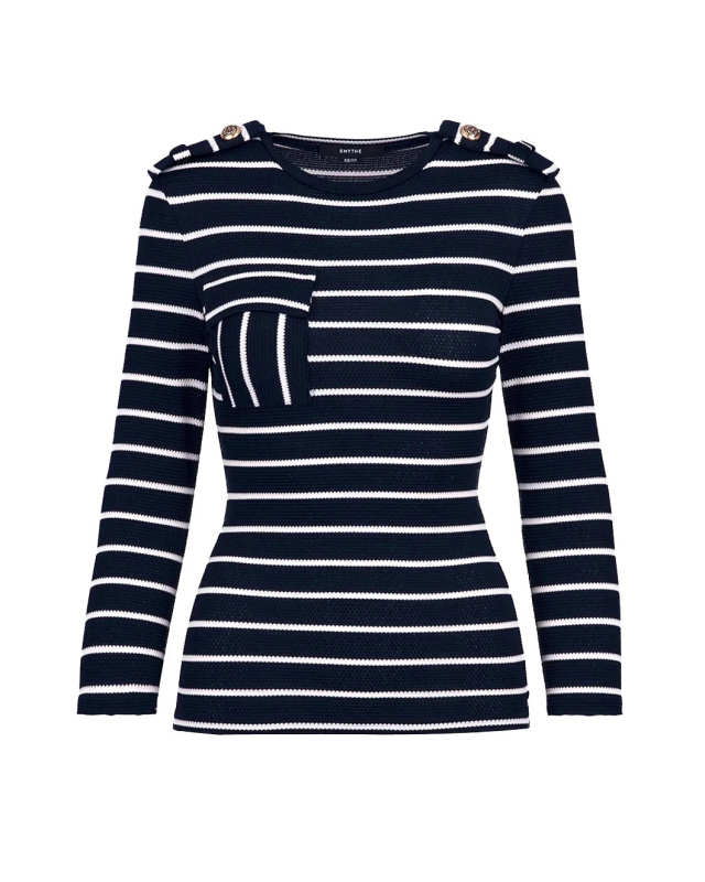 Nautical Knit Top