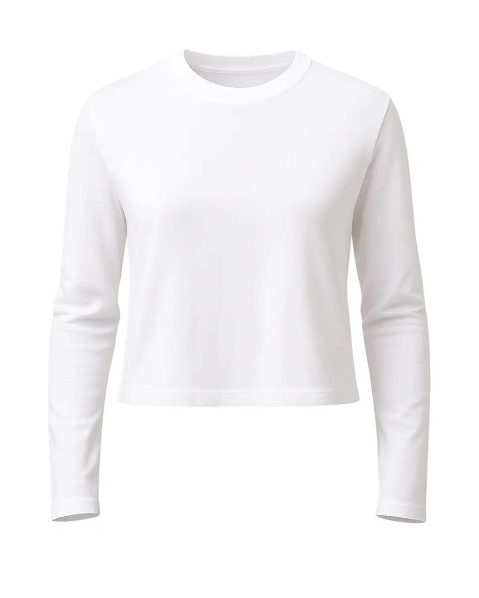Sabine Cropped Long Sleeve