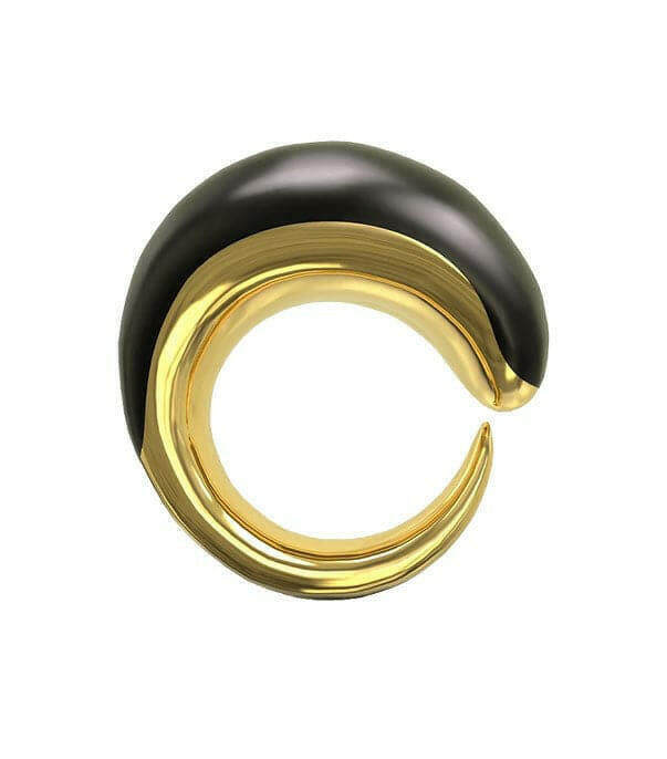 Khartoum II Ring with Black Onyx Inlay