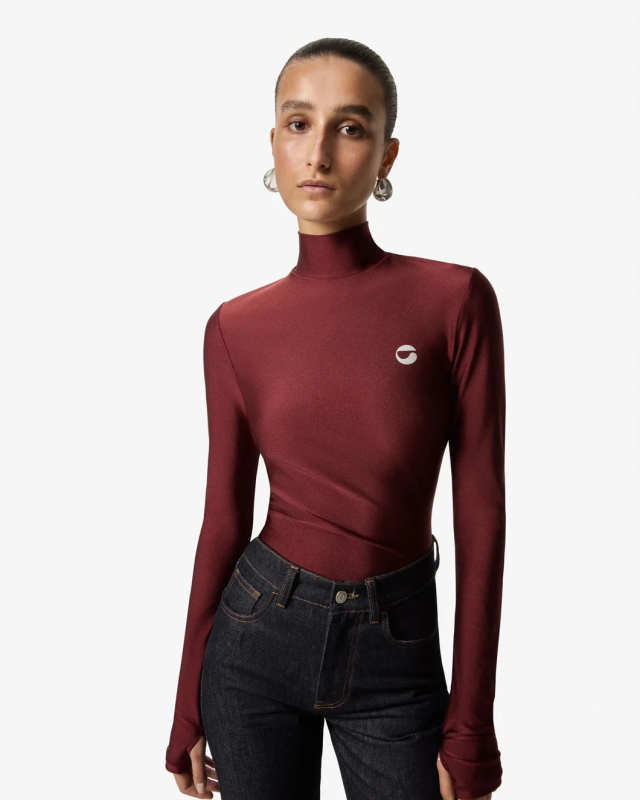 Tight High Neck Top