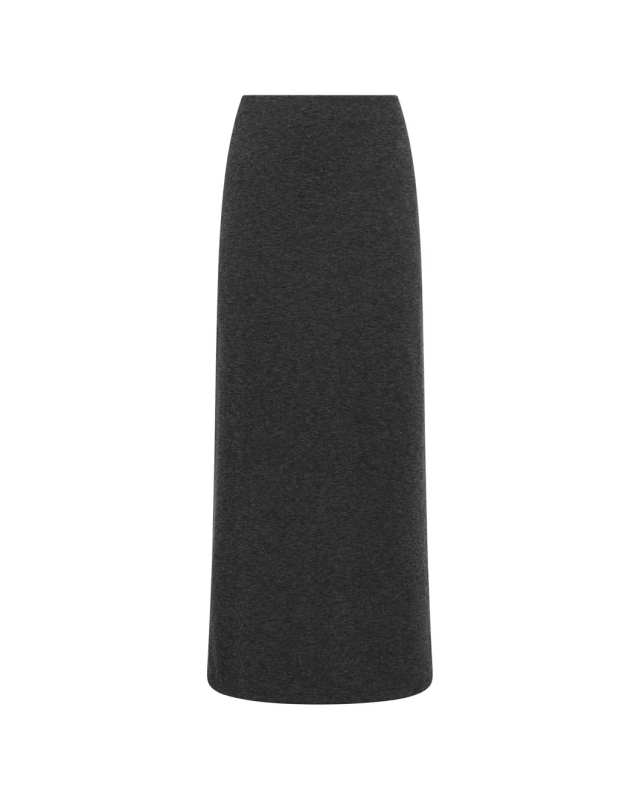 Slim Skirt in Wool Jersey