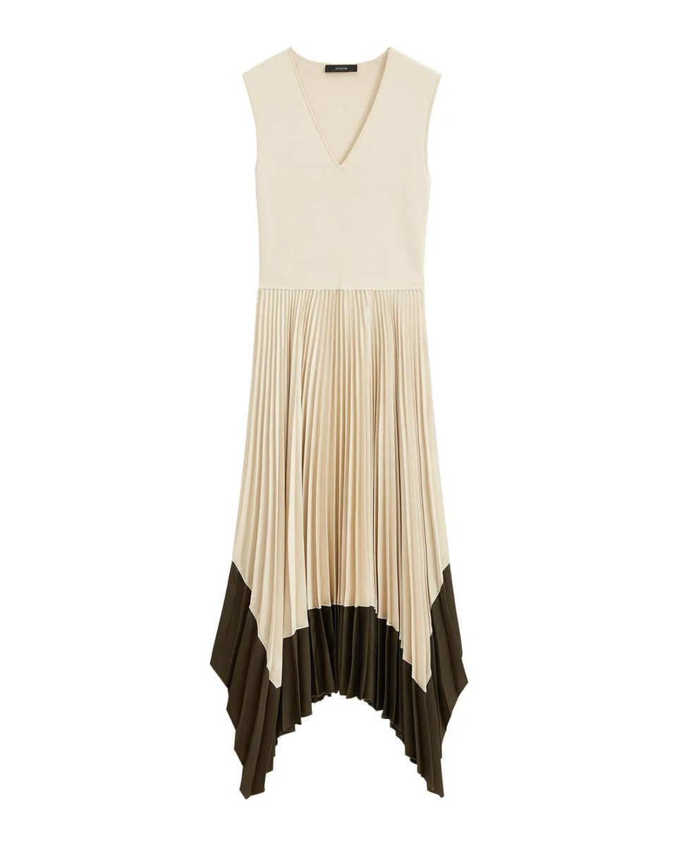 Knit Weave Plissé Animation Dura Dress