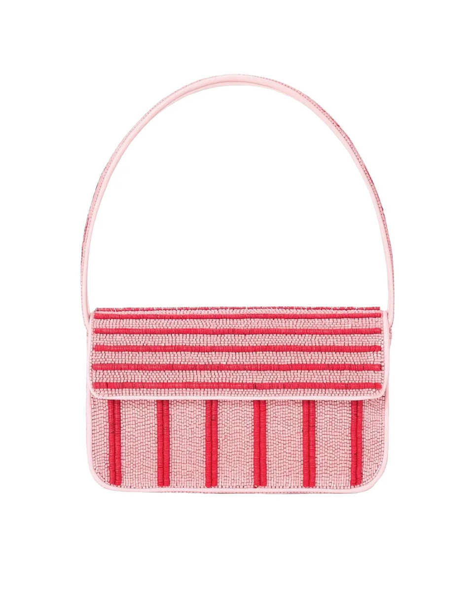 Tommy Beaded Bag Montauk Strip