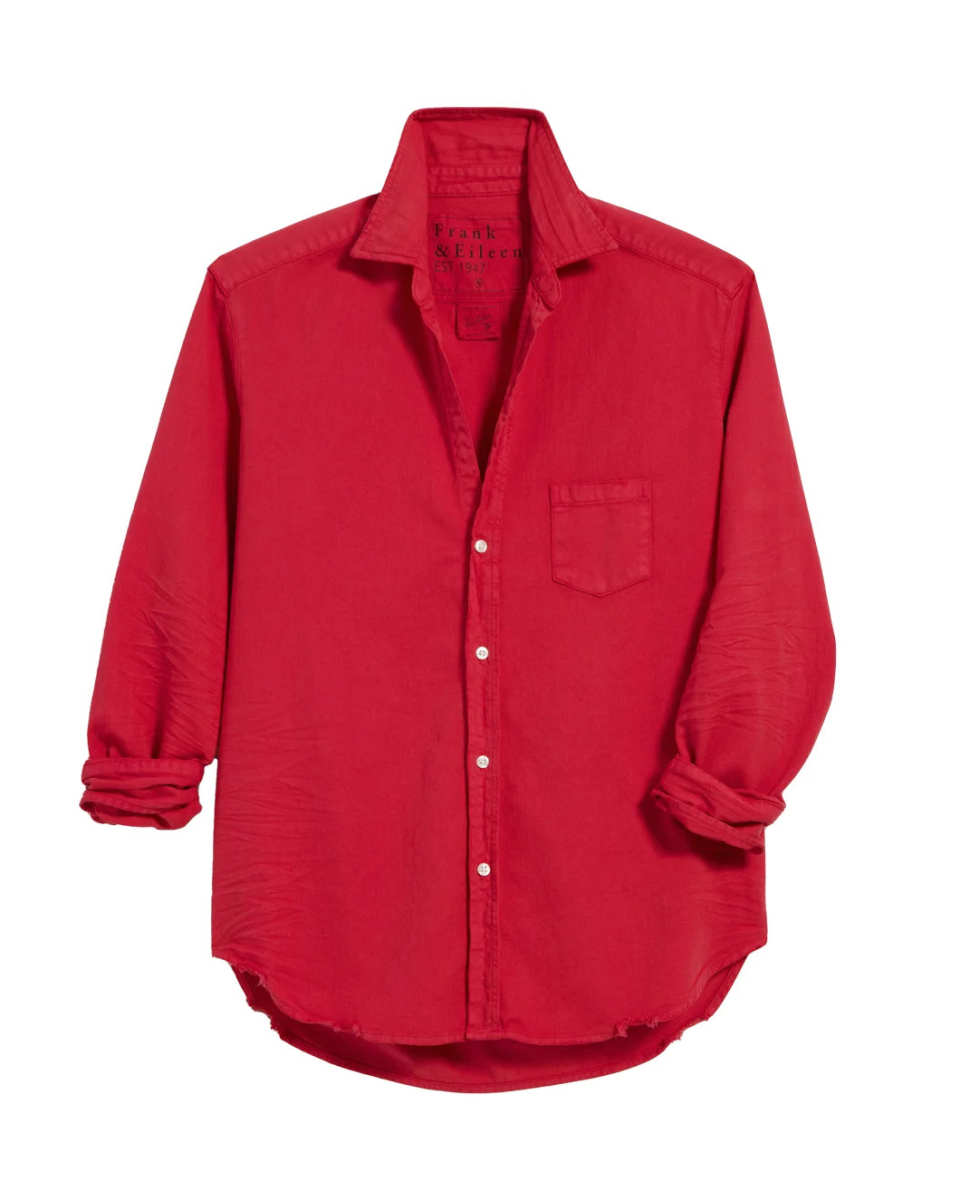 Eileen Button Up Shirt Saffron