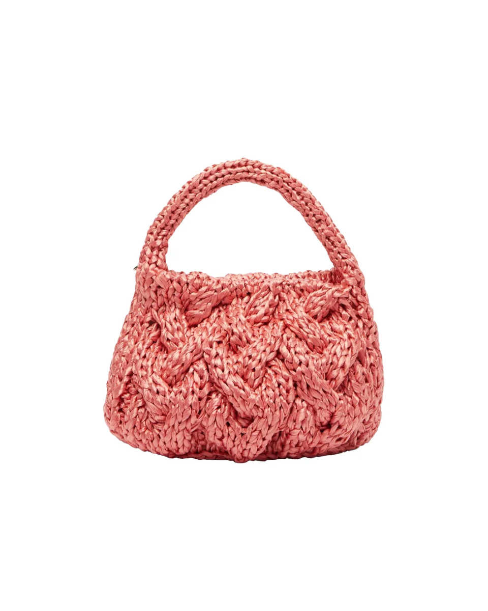 Small Cable Knit Bag