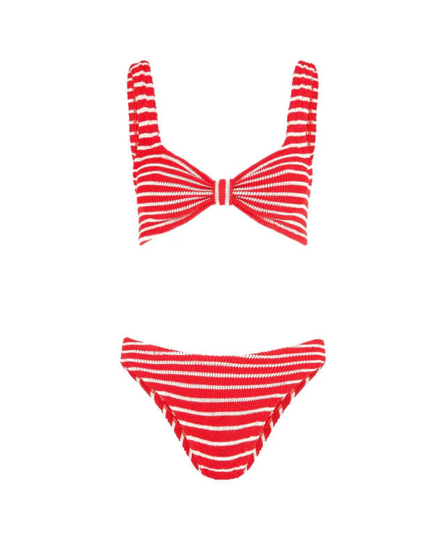 Bonnie Bikini Red/Whit