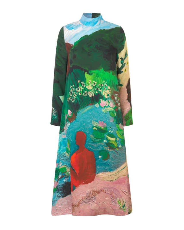Long Sleeve Midi Dress Summer House