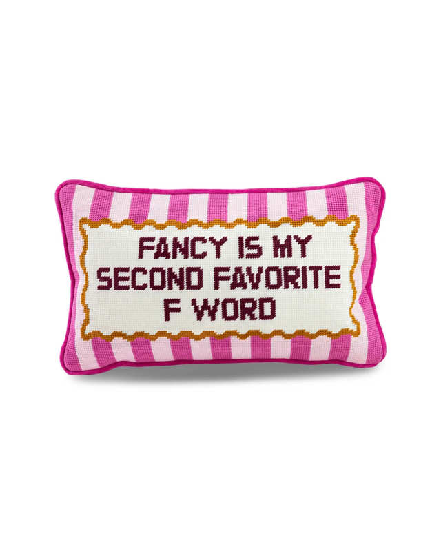 Fancy Needlepoint Pillow