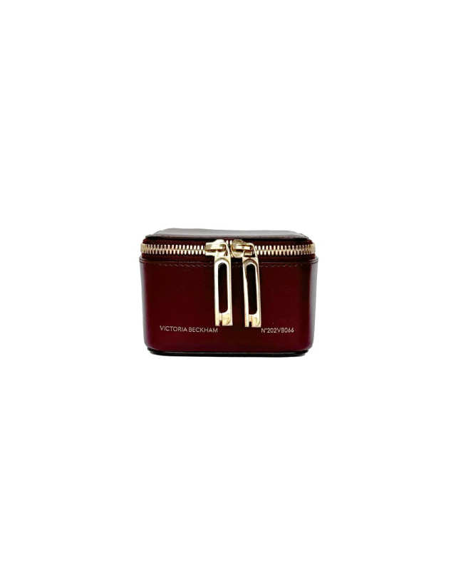 Vanity Micro Clutch Burgundy