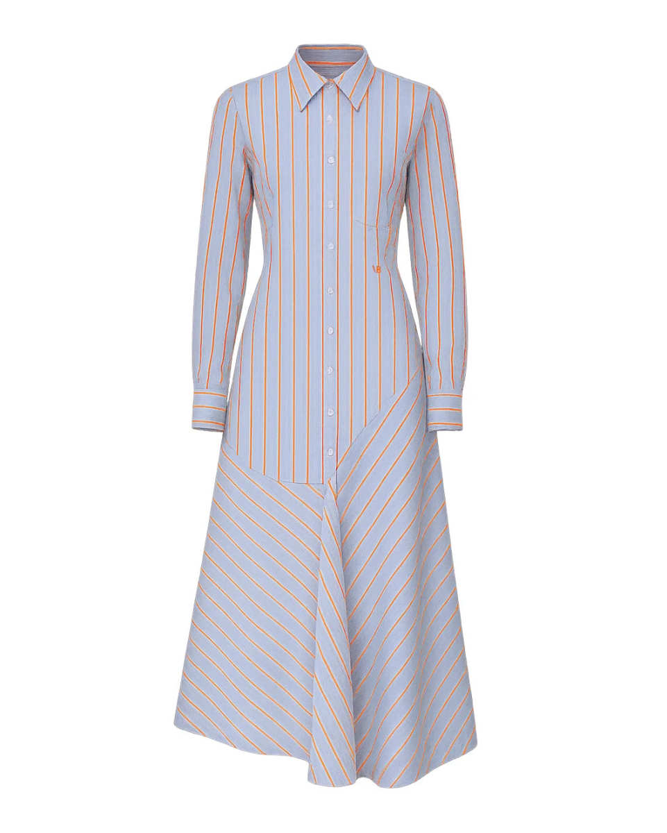 Panelled Shirt Dress