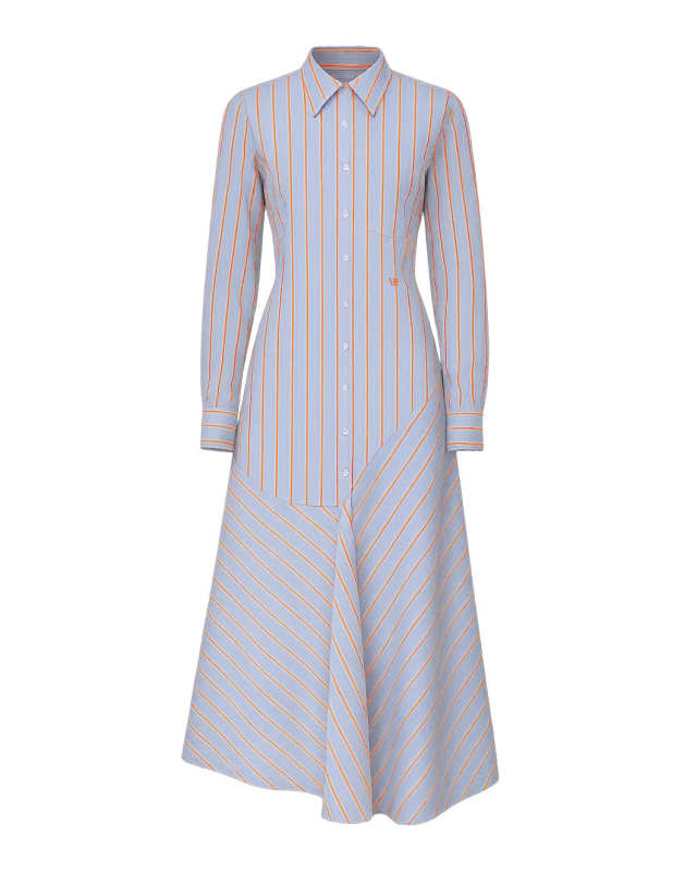 Panelled Shirt Dress
