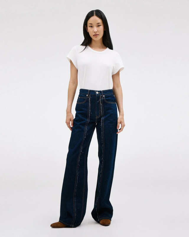 Cassie Raw Edge Jean