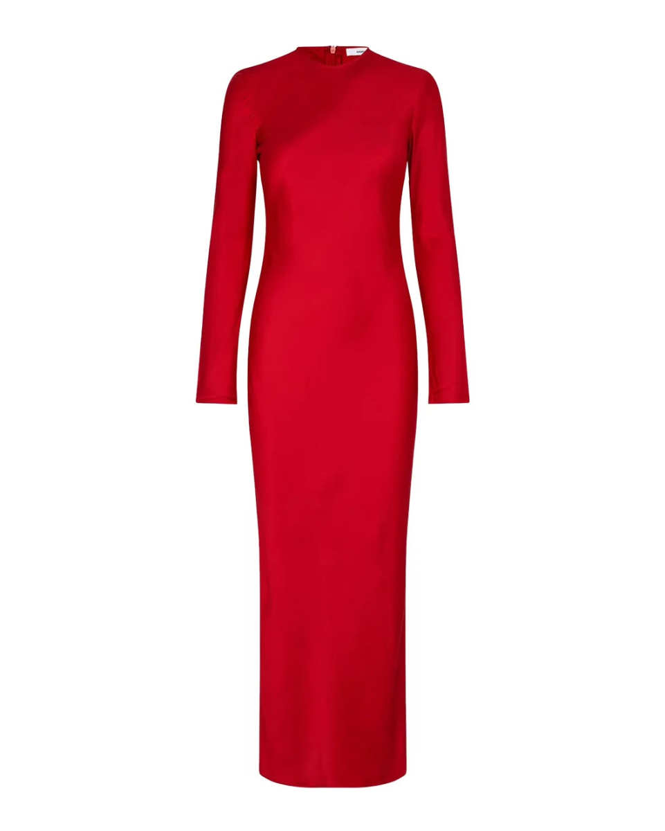 Saalina Dress Scarlet Sage