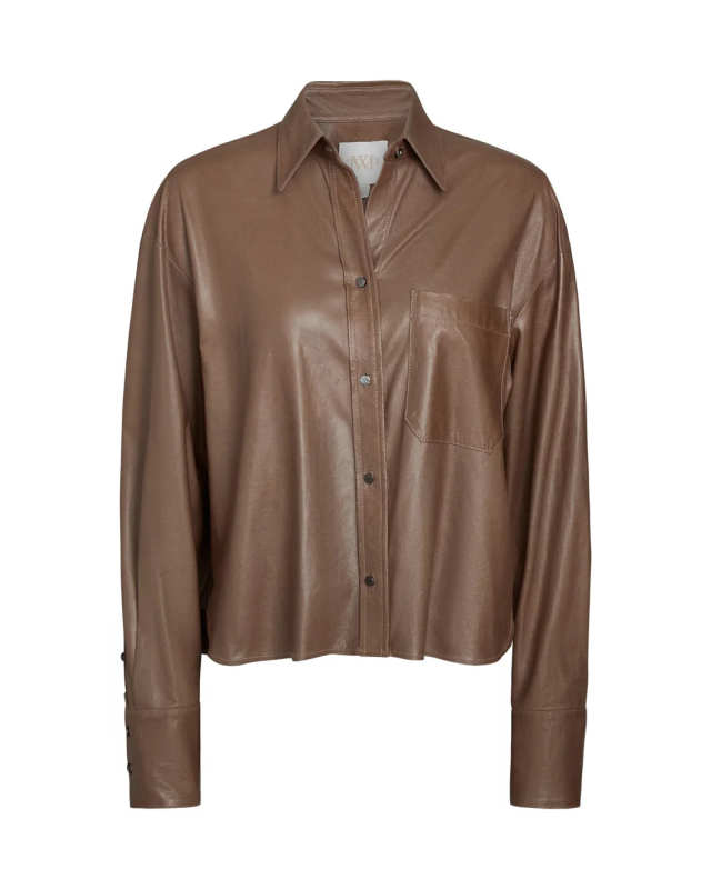 Leather Average Joe Top