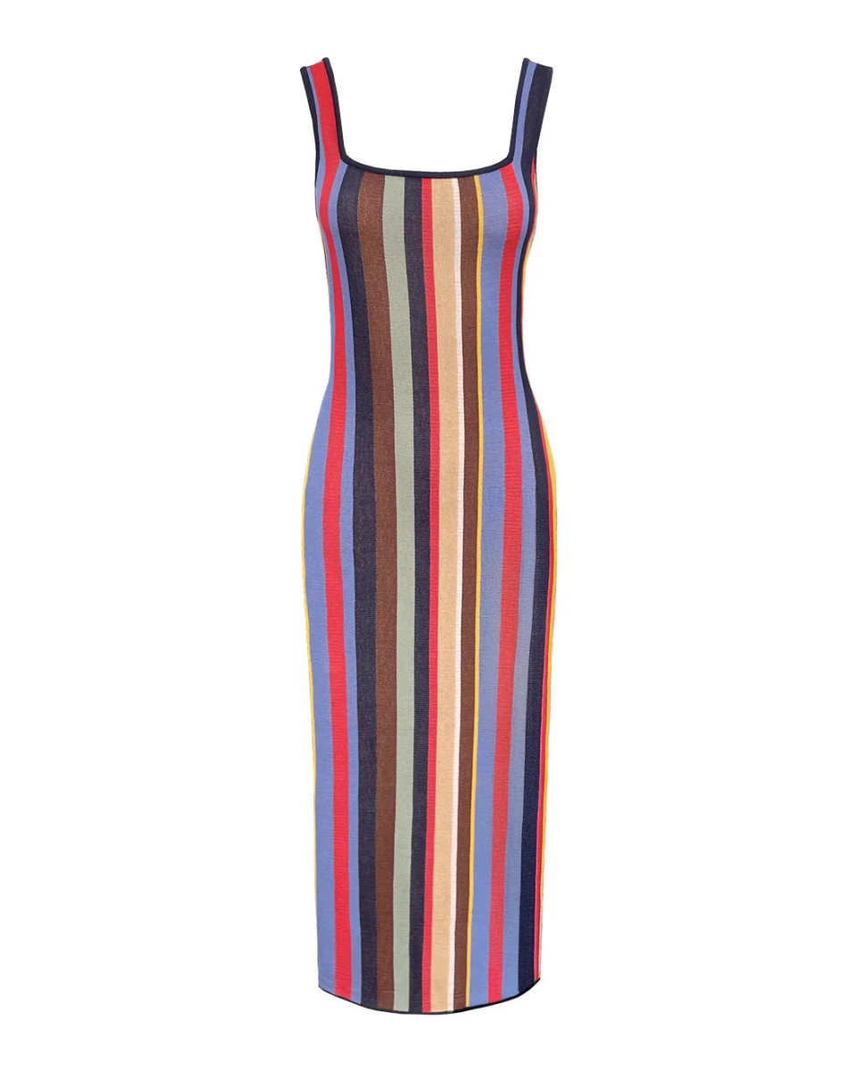 Katie Dress Market Stripe