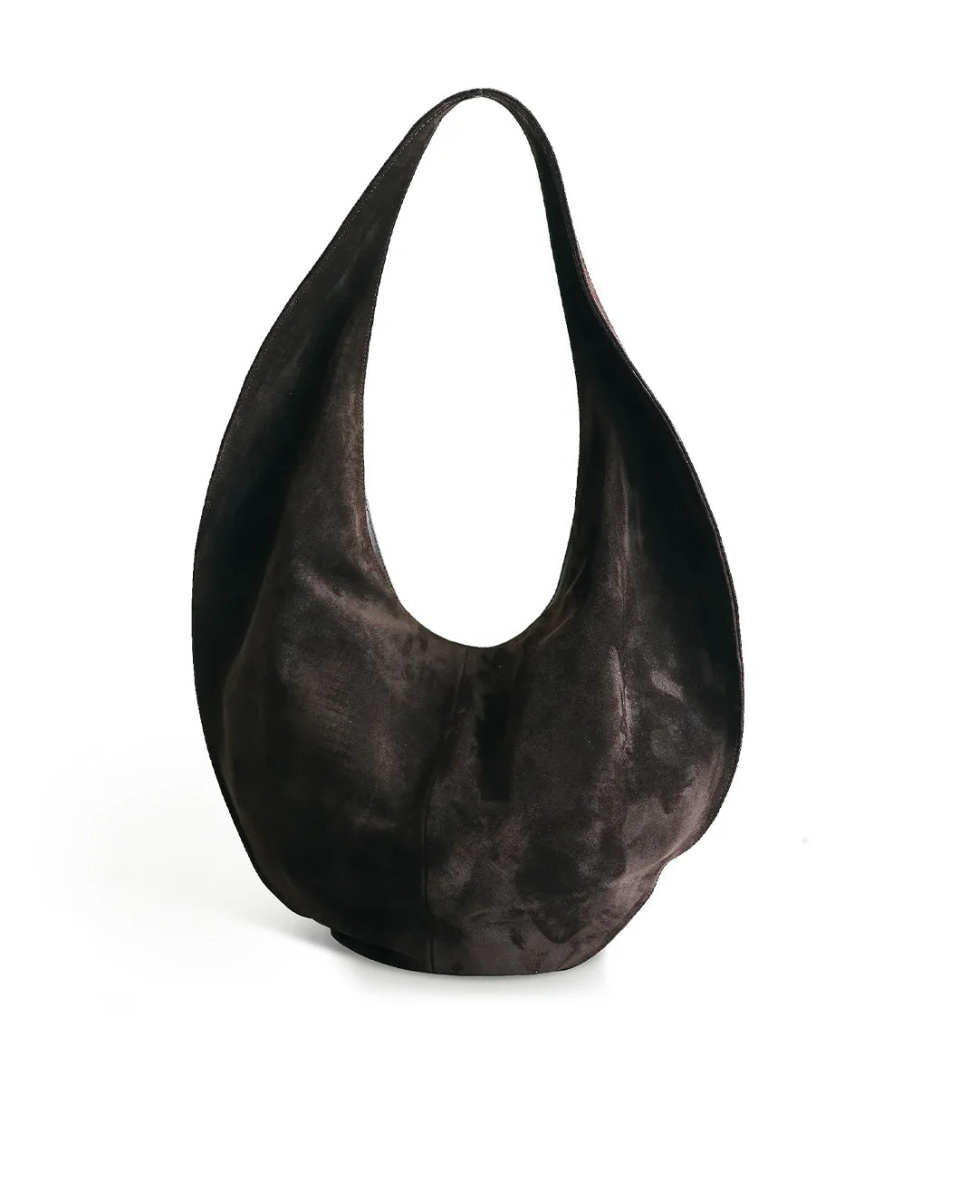 Market Tote Suede Cacao