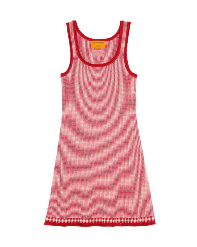 Fine Stripe Tank Dress