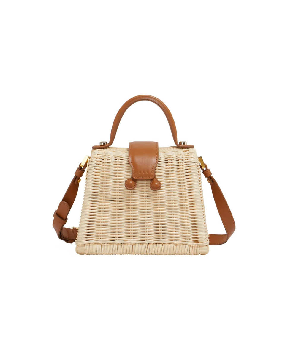 Natural Rattan Midollino Handbag