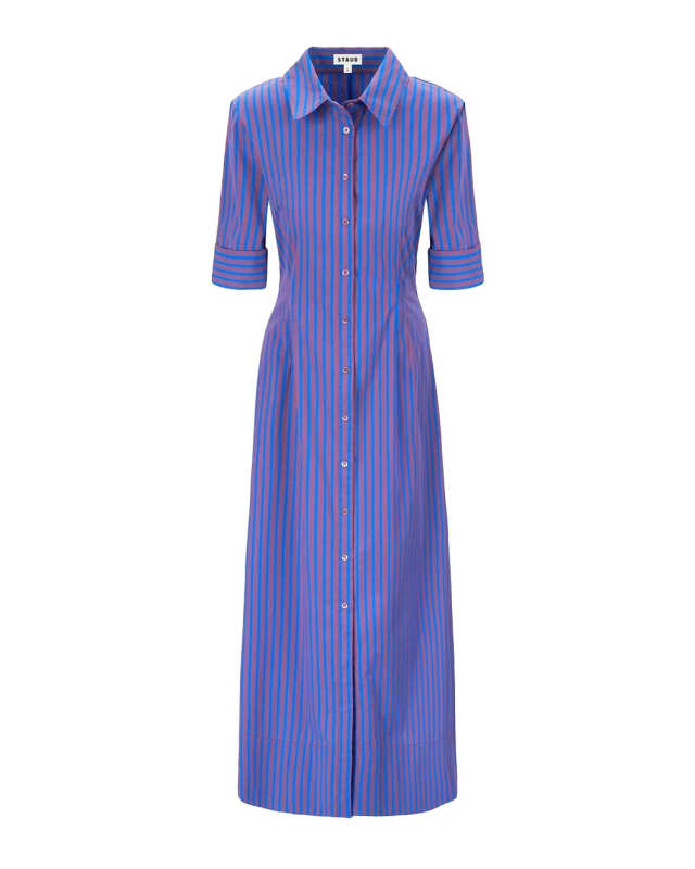 Joan Dress Atlas Stripe