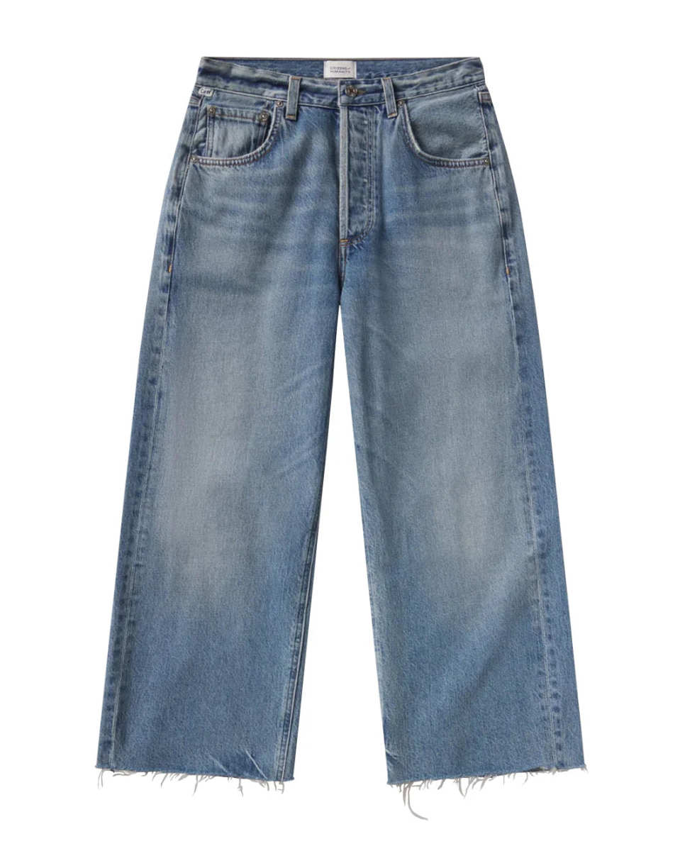 Ayla Raw Hem Crop Jean Telegraph