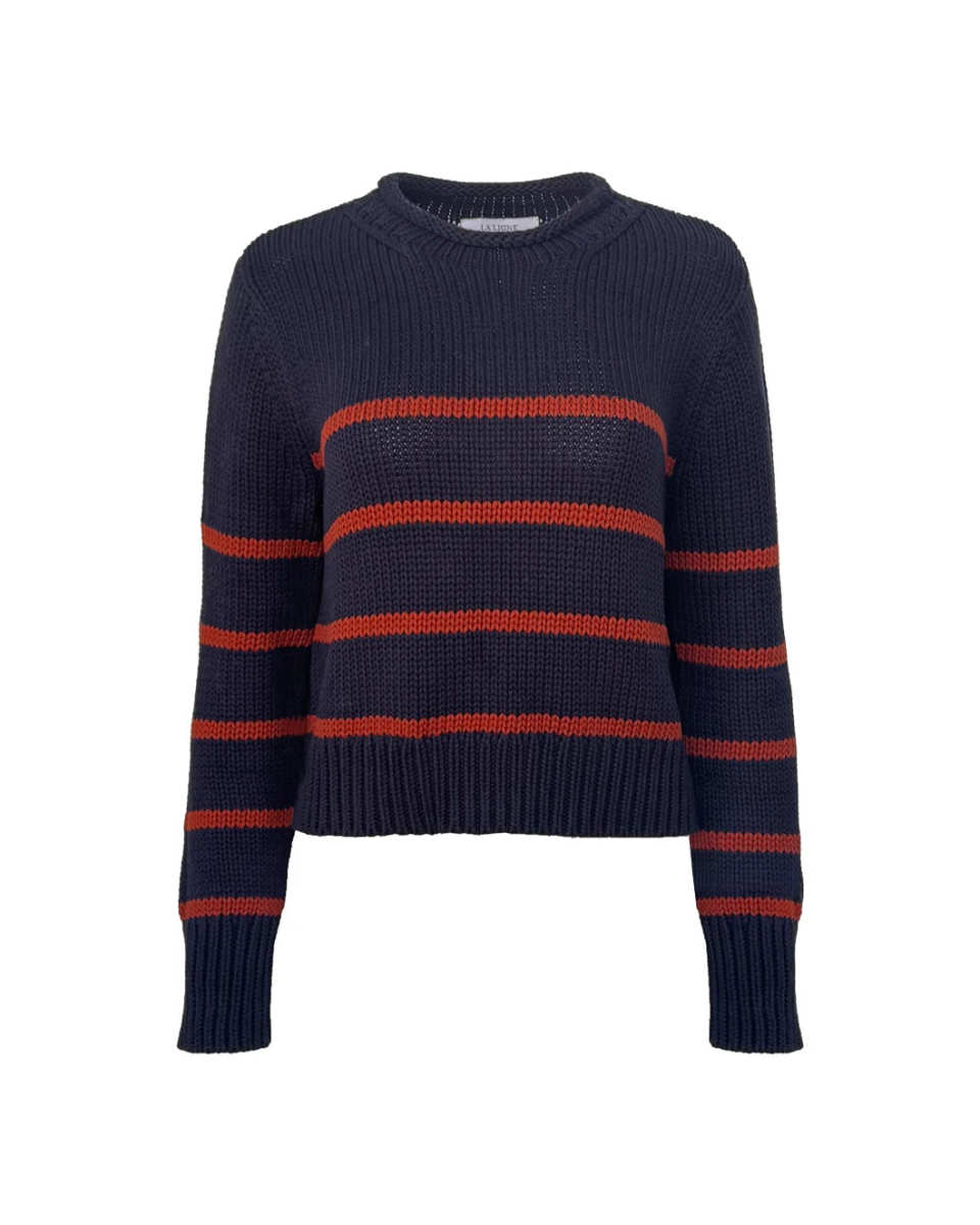Mini Marina Sweater Navy/Rust