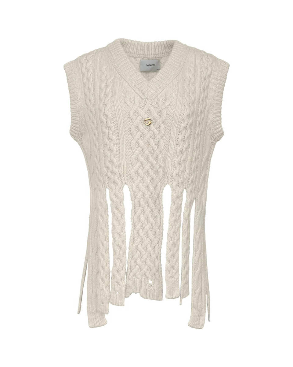 Shredded Knit Tank