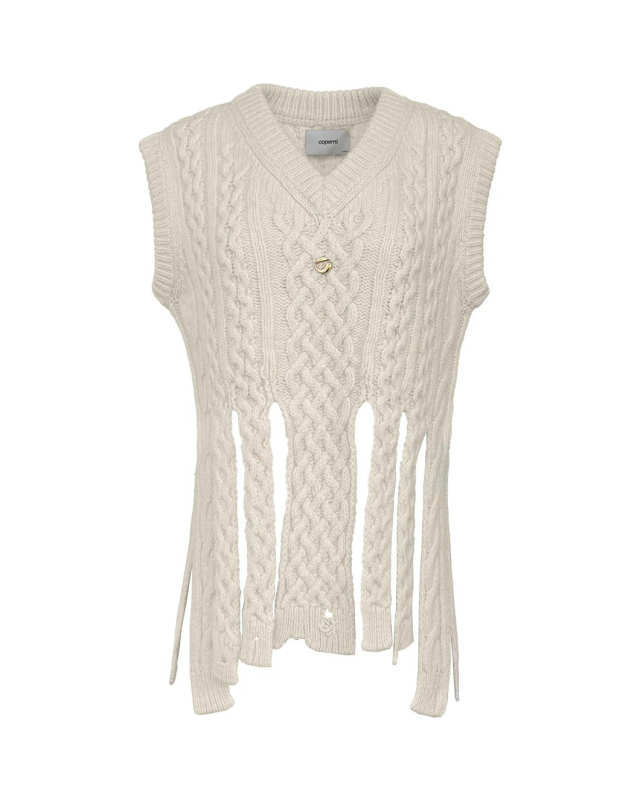 Shredded Knit Tank
