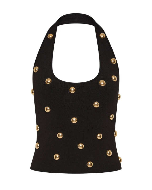 Pre-Order Leah Knit Halter Top