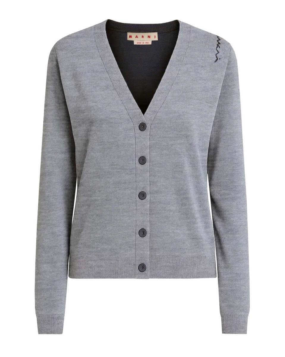Long Sleeve Colorblock Cardigan