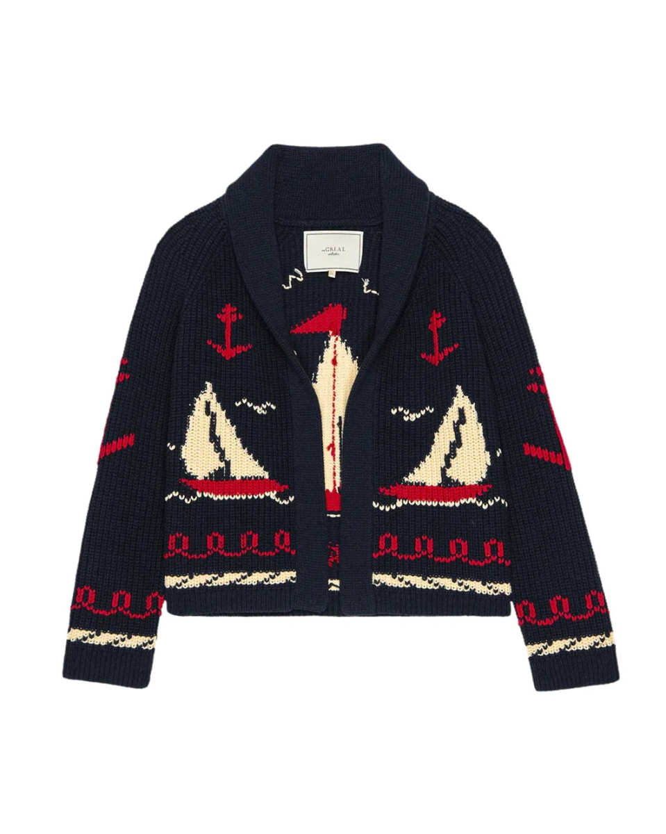 The Sailboat Lodge Cardigan